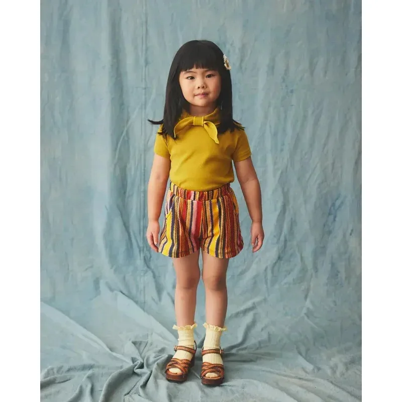 Qq98Camisetas florales para niños, blusa a la moda para niños, camisetas Misha puff, conjunto de traje para bebé y niña, ropa superior para niño 2024