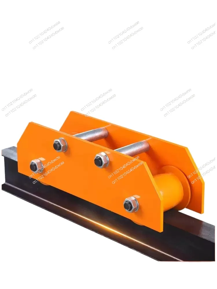 New Extended I-Beam Sliding Carriage Hand-Pushed Track Surface Runner Crane Track Car Single Track Carriage ​
