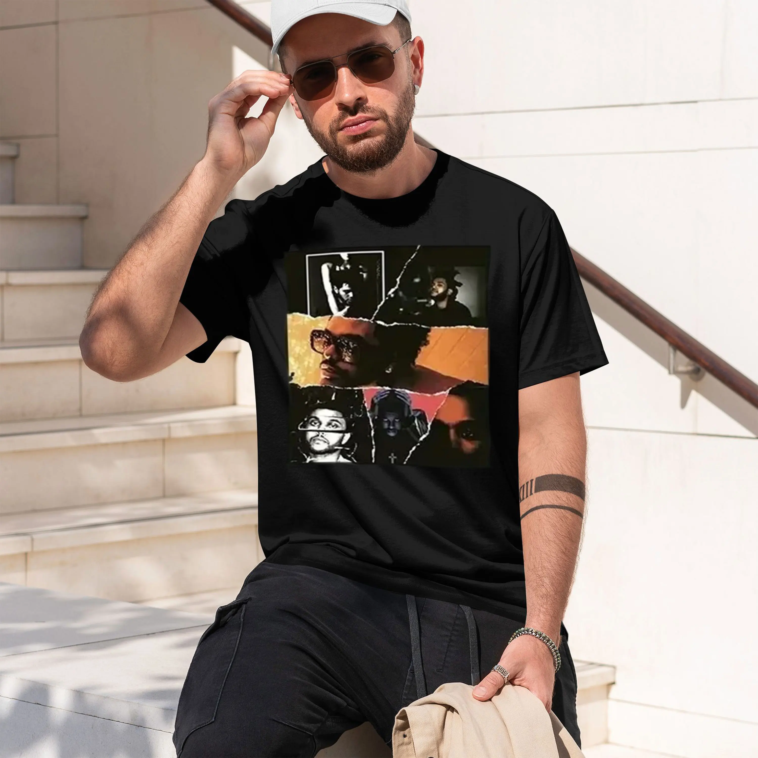 The Evolution of Weeknd Weeknds Eras Through Different Phases al Journey Vislized Womens clothing crew neck tee 2026 New Model M