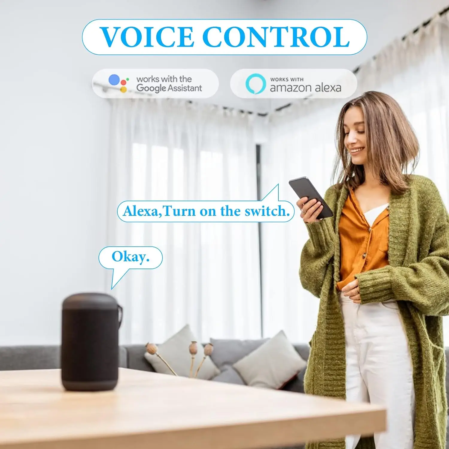 16A/20A Matter WiFi Smart Plug Tuya Smart Socket presa di corrente per elettrodomestici per HomeKit SmartThings funziona con Siri Alexa Google