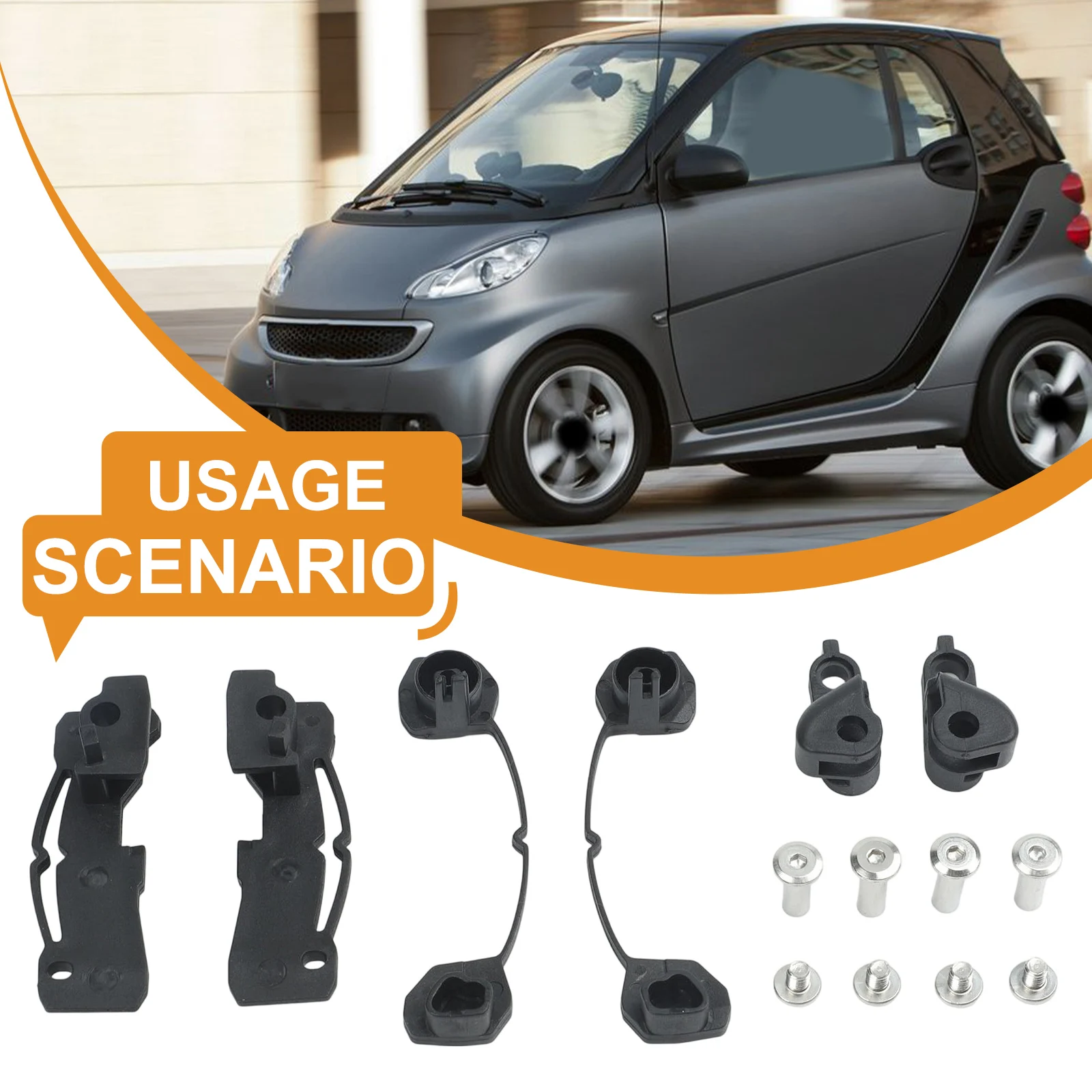 For Smart For W451 For Fortwo 2006 2014 Convertible Sunroof Repair Kit AP364042 Plastic Repair Component for Sunroof Fix