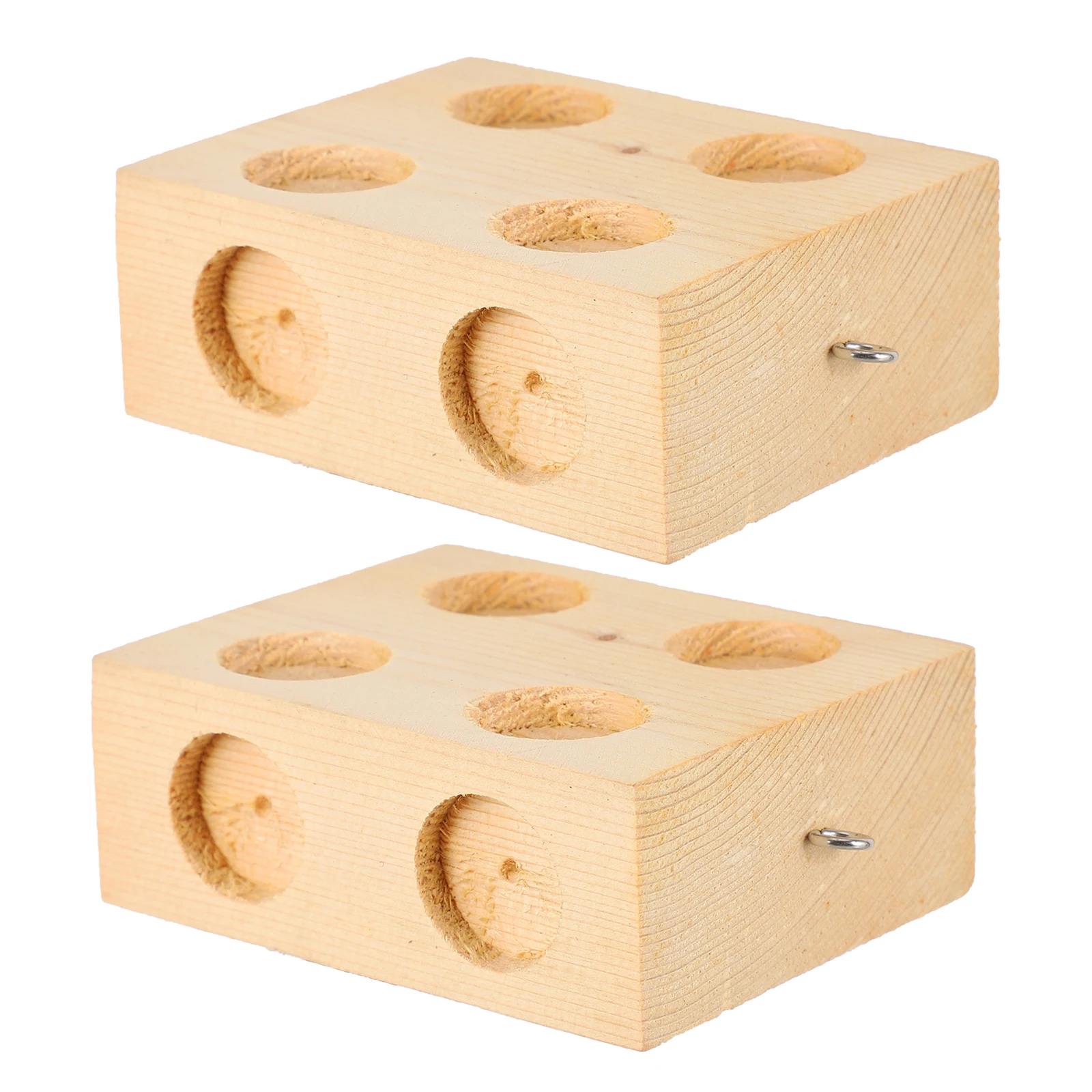 

2pcs Wooden Car Accessories Inclined Plane Trolley Mechanics Cart Friction Block Experimental Equipment Building