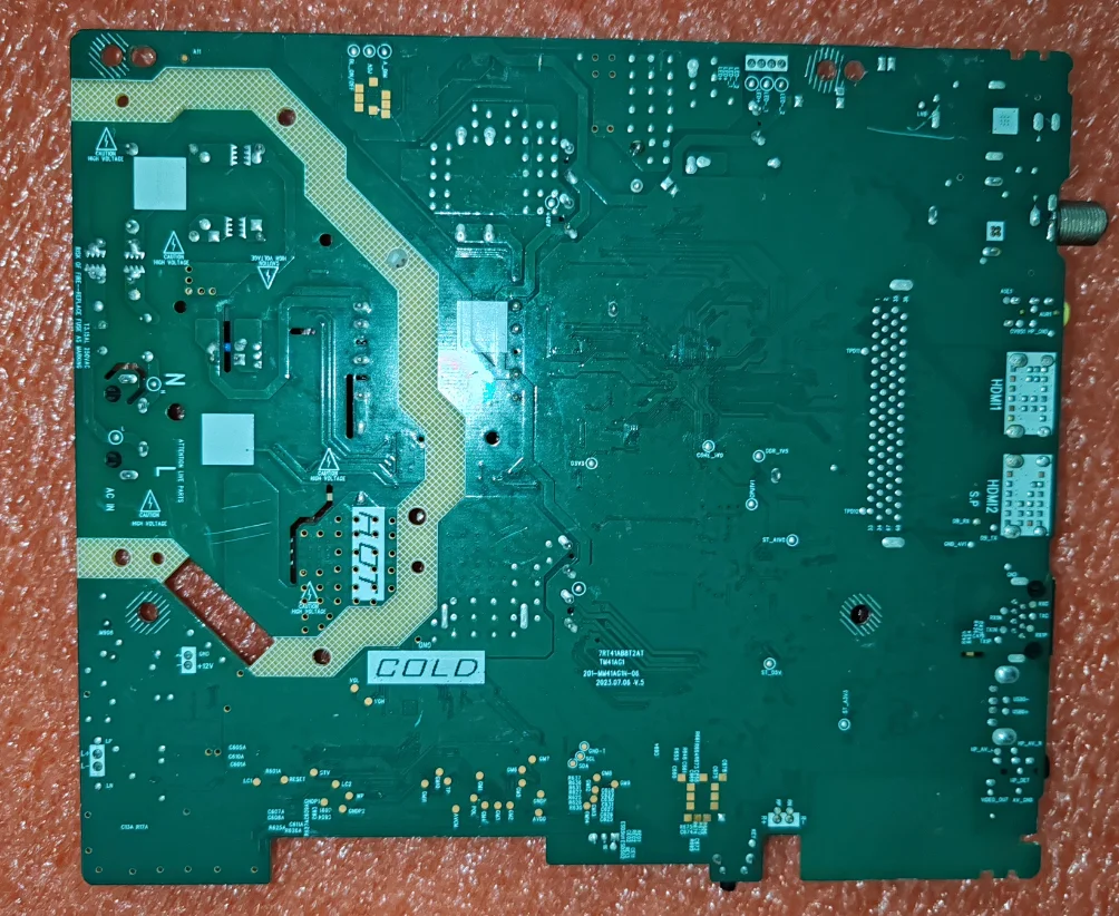 7RT41AB8T2AT TM41AG1 201-MM41AG1N-06 اللوحة الأم للتلفزيون LED ، الصورة المادية ، تم اختبارها جيدًا لـ 32D2100 30--34V 600ma #3