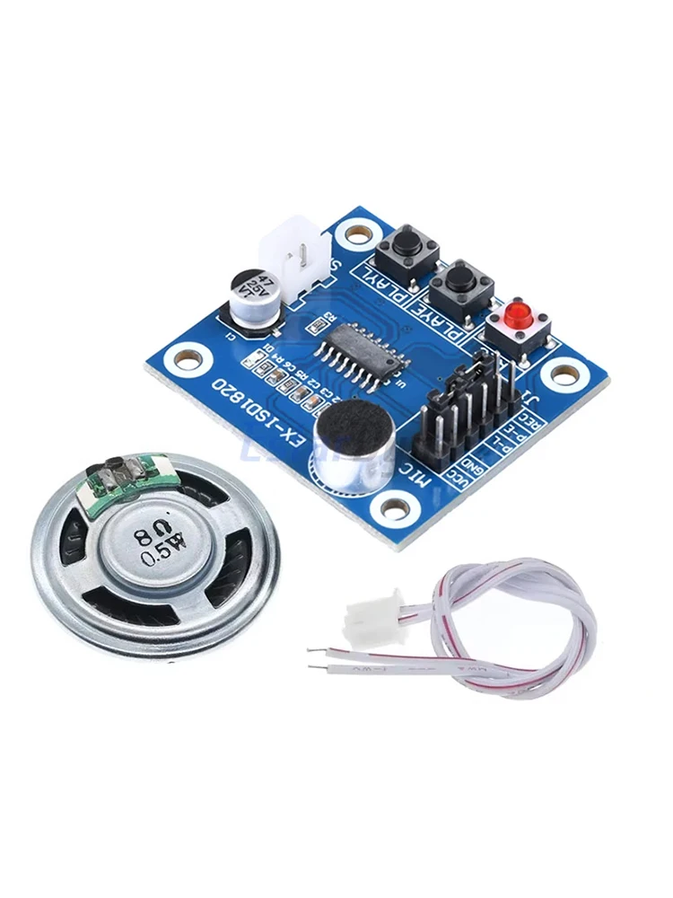 Module enregistreur d'enregistrement vocal DIYUSER ISD1820 avec haut-parleur Audio sonore micro