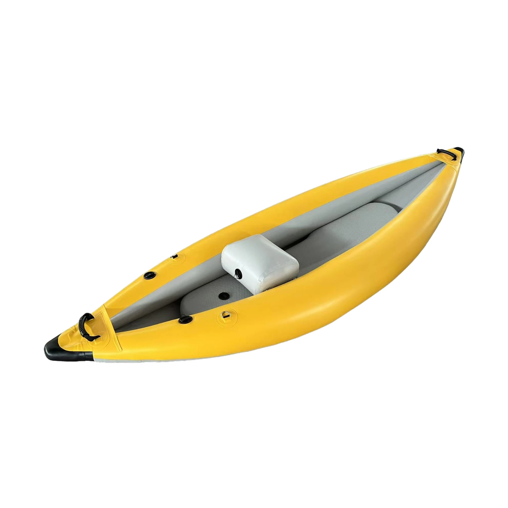 

Надувной каяк для водных развлечений из ПВХ по заводской цене, на заказ, с надувным дном Drop Stitch