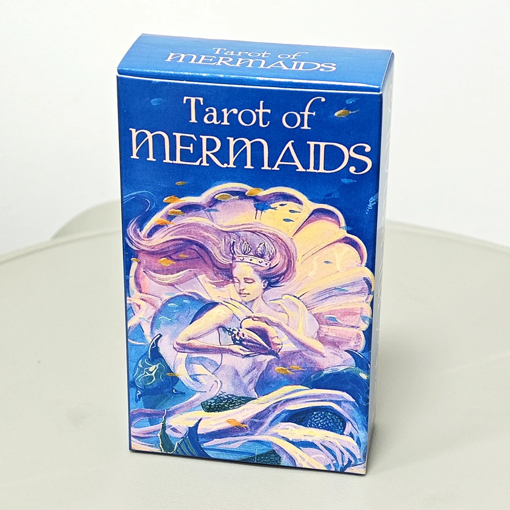 10.3*6cm Tarot of Mermaids Beautiful and Sensual Creatures Have The Ambiguous Charm 78 Pcs Cards Rider Waite System