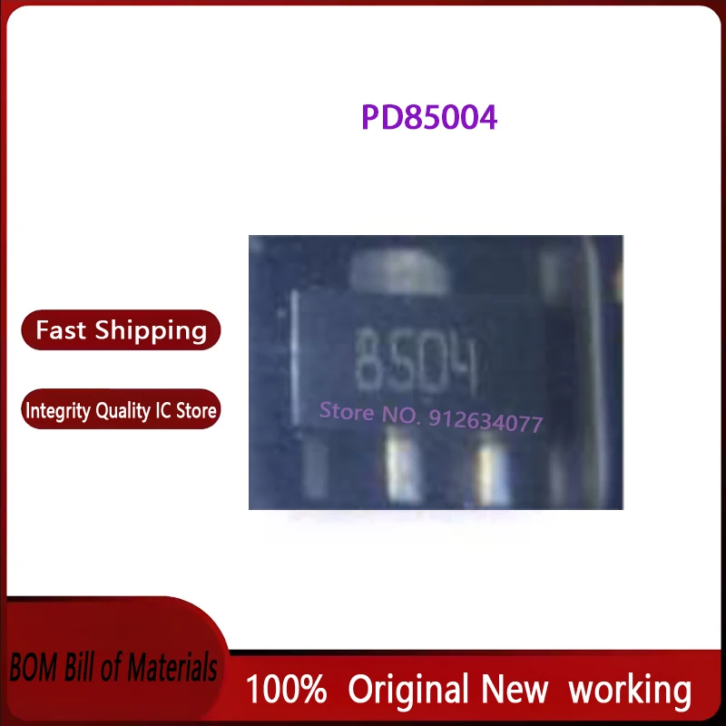 10PCS~100PCS/LOT PD85004 SOT-89 SMD 8504 40V 870Mhz RF SOT89
