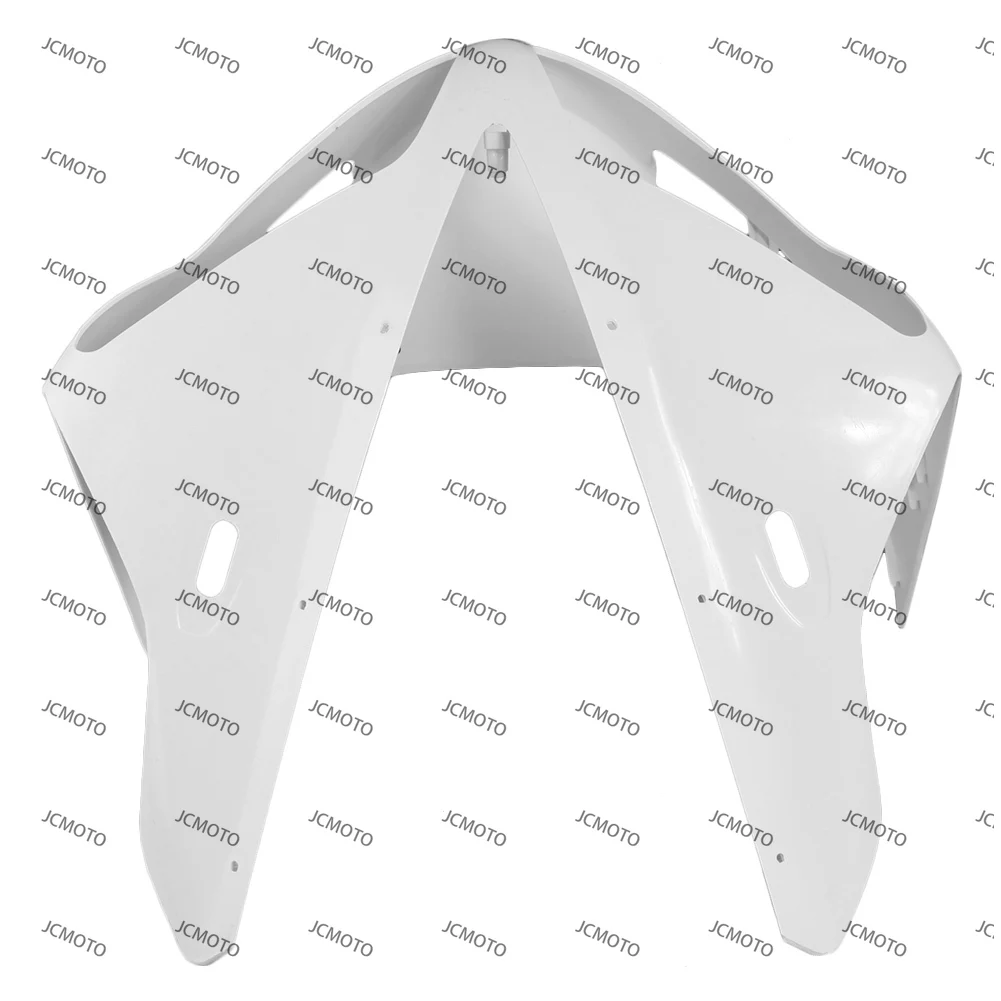 

Unpainted White Injection Mold ABS For Yamaha YZF-R1 YZF R1 2002 2003 Body Kit Parts Motorcycle Front Upper Nose Fairing Cowl