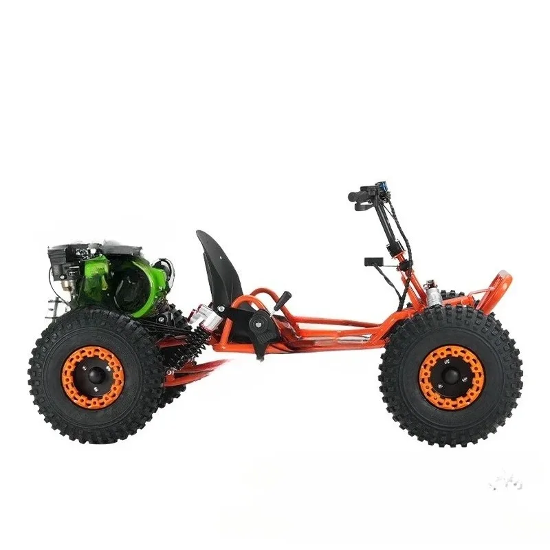 Neu Outdoor Entertainment Kart fuoristrada Veicolo fuoristrada con avviamento elettrico a quattro tempi e un clic con guida inversa