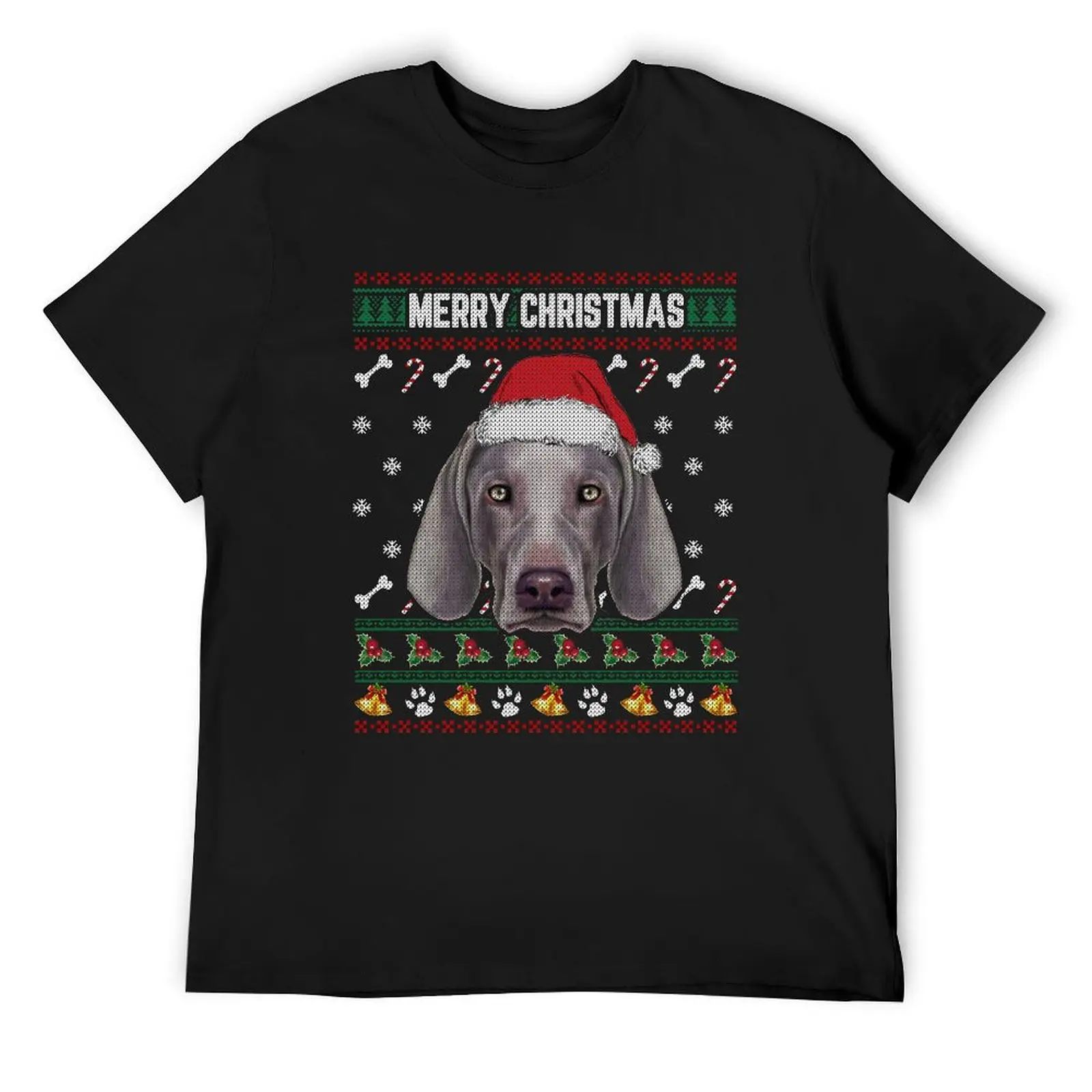 

Weimaraner Lovers Ugly Xmas Sweater Merry Christmas T Shirt T-Shirt man t shirt hippie clothes graphic tee shirt men t