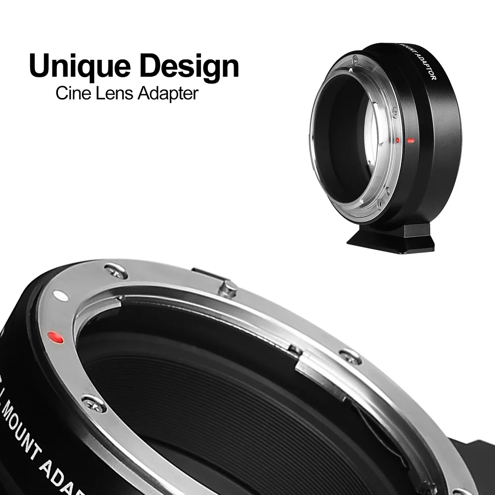 Meike MK-EFTL Metal Lens Mount Adapter Ring for Canon EF/EF-S Lens to L Mount Camera Panasonic S1 S1R S1H/Leica SL SL2/ Sigma fp