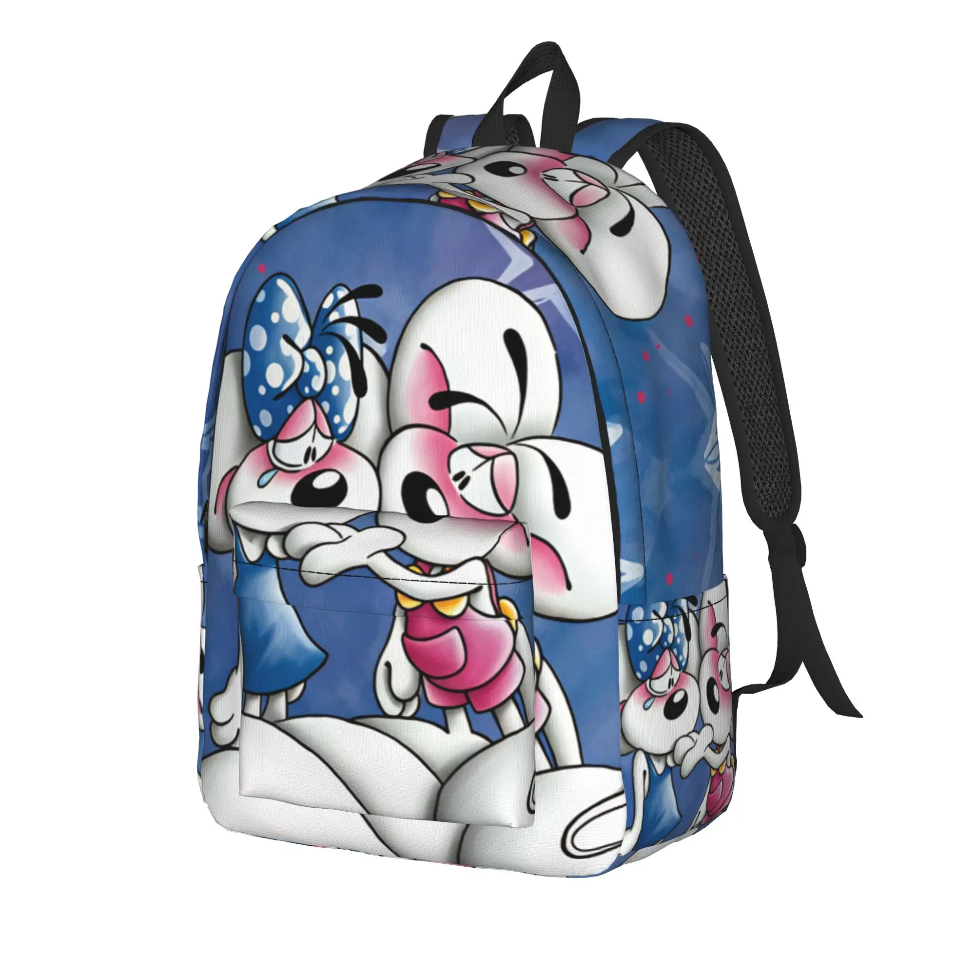 Cartoon D-Diddl Rat Backpack Pink Character  Daily Backpacks Women Casual High School Bags Design Print Rucksack
