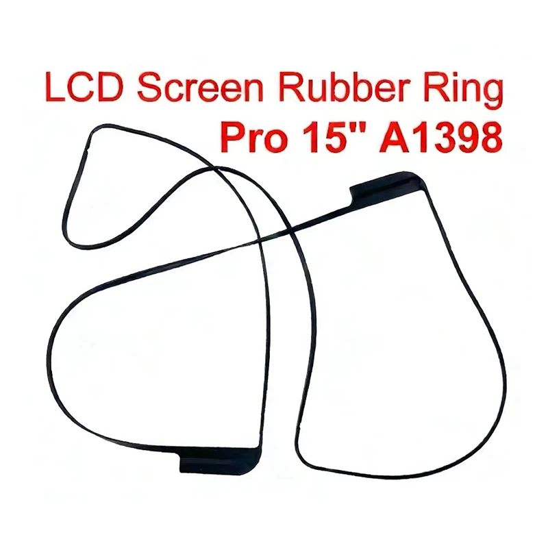 Image of Neu für MacBook Pro Retina 15 Zoll A1398 LCD-Bildschirm, Gummi-Mittelrahmen, Lünettenring, Baujahr 2012, 2013, 2014, 2015