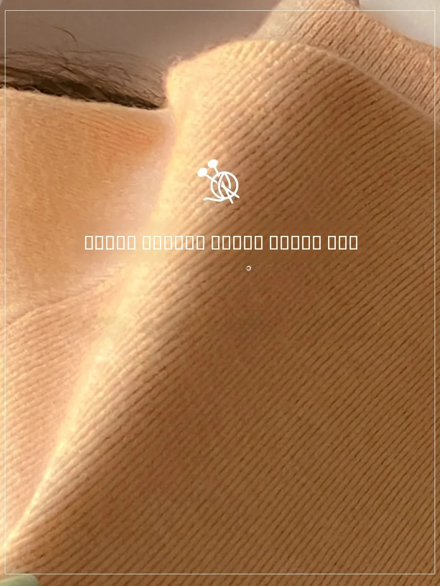 Maglione da donna slim fit lavorato a maglia base irt f collo alto interno autunno inverno Faionable caldo lungo colore Sve