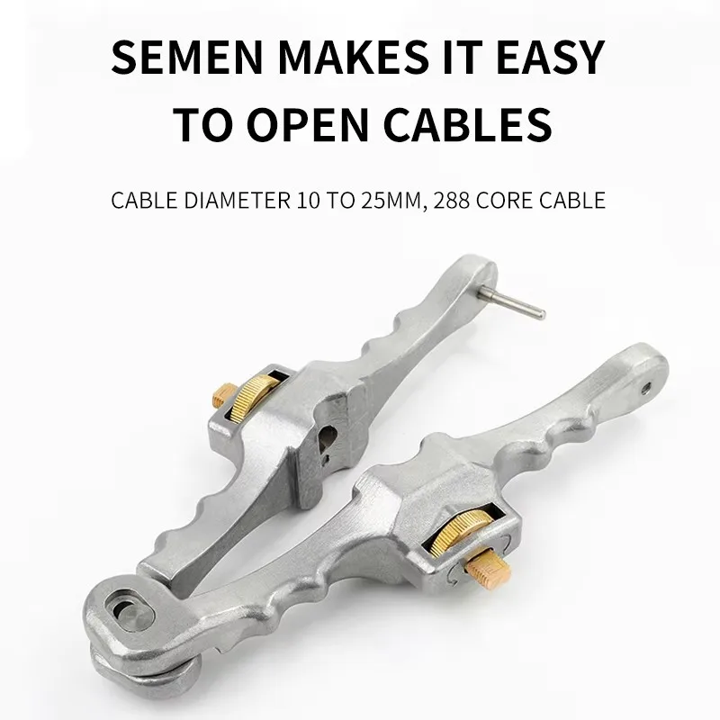 Longitudinal Opening Knife Longitudinal Sheath Cable Slitter Fiber Optical Cable Stripper SI-01