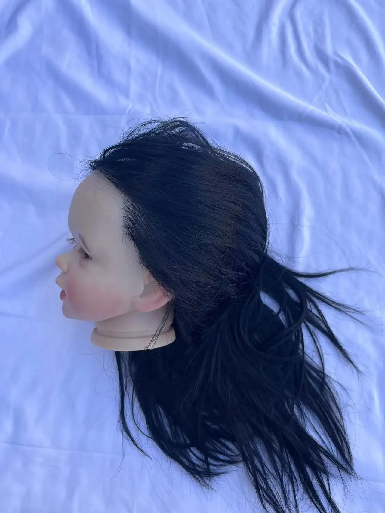 DLS personalizado suministro limitado 28 pulgadas Reborn Baby Doll Bonnie con pelo enraizado a mano Kit pintado DIY parte fotos reales