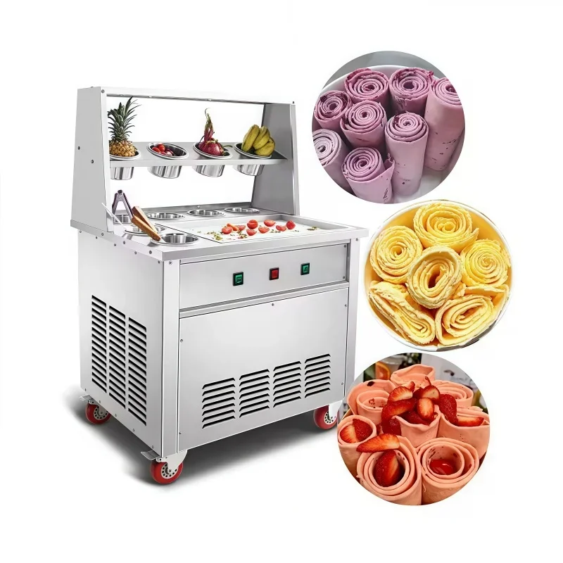 

Easy Operation Ice Cream Roller Machine / Ice Shaver Machine / Fried Ice Machine
