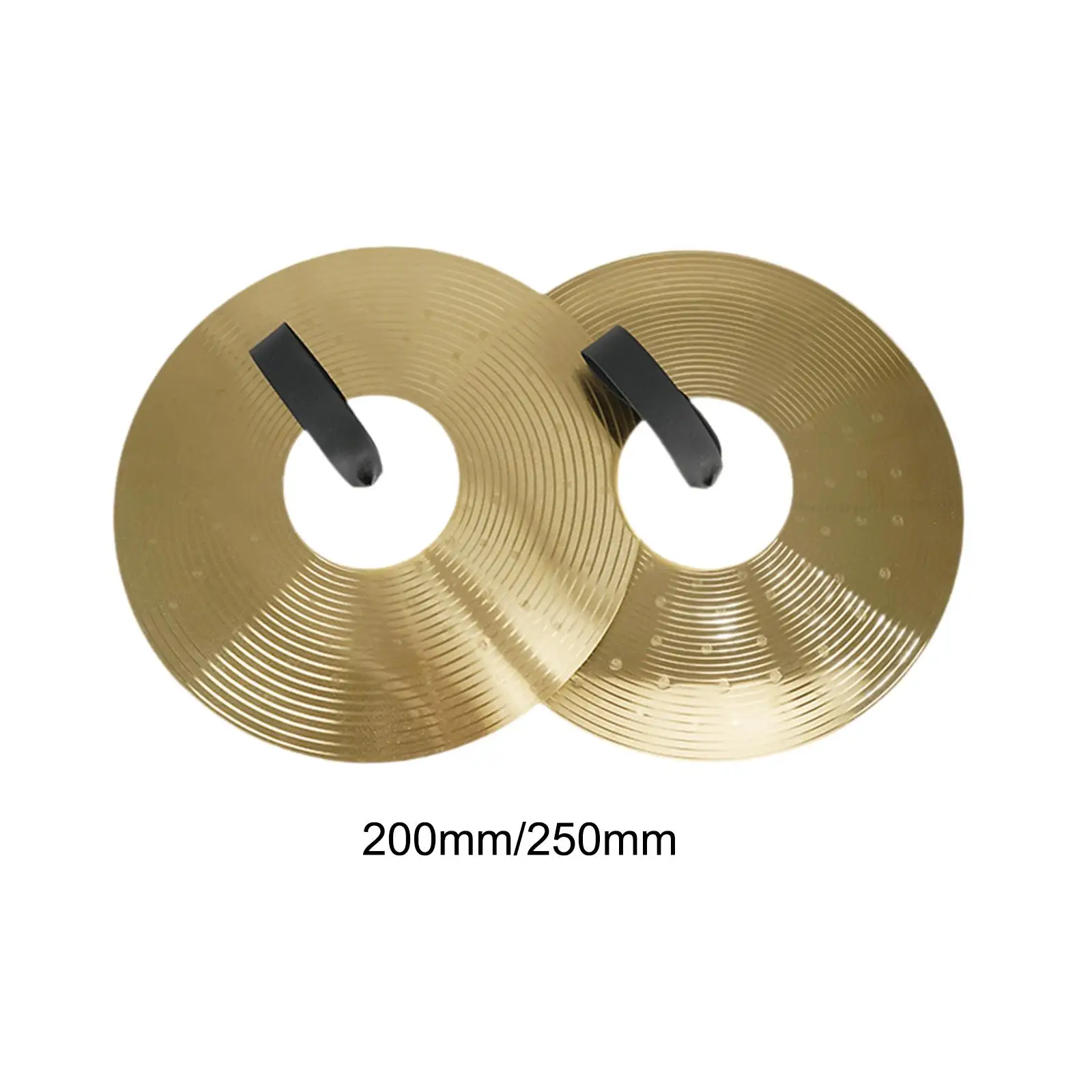 Crash Cymbals Hi Hat Cymbal Practical Hand Cymbals Playing Heavy Cymbal Percussion for Stage Show Stage Performance Beginners