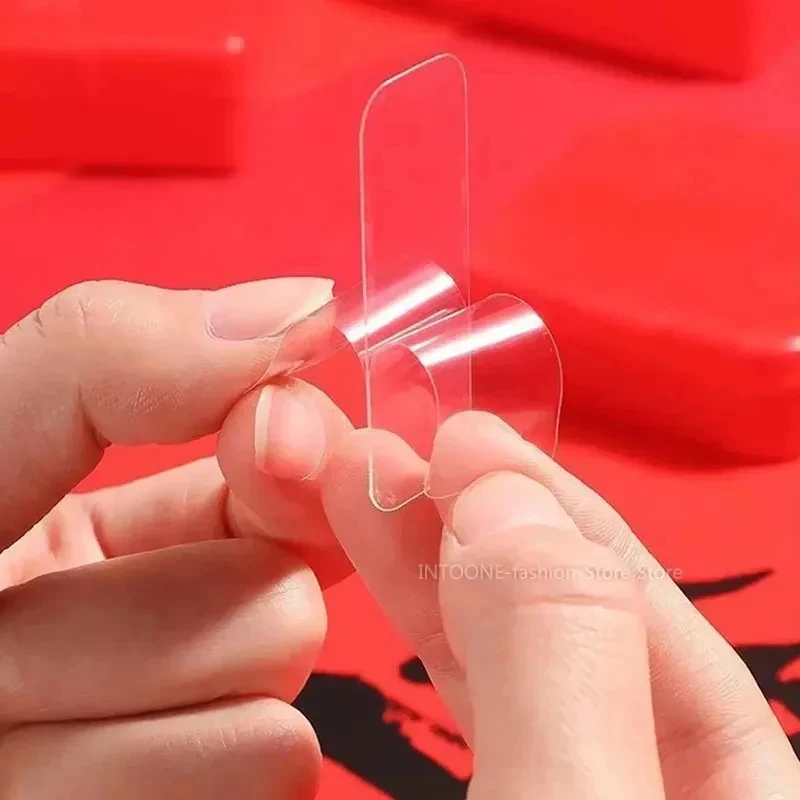 1-8box Transparent Double-Sided Tape, Super Strong Double-Sided Tape, Bathroom Waterproof Wall Sticker, Kitchen Nano Tape