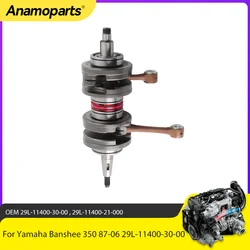 Engine Parts Crankshaft Assembly For 87-06 Yamaha Banshee 350 YFZ350 YFZ 350 29L-11400-30-00 Connecting Rod Crank Shaft Bearing