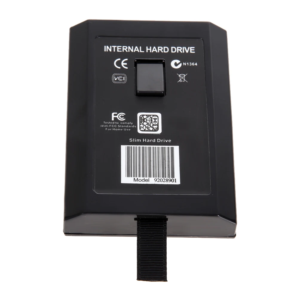 حافظة محرك الأقراص الصلبة البلاستيكية لـ 20 جيجابايت 60 جيجابايت 120 جيجابايت 250 جيجابايت حافظة محرك الأقراص الصلبة المحمولة ملحقات الألعاب لاستبدال XBOX 360 Slim