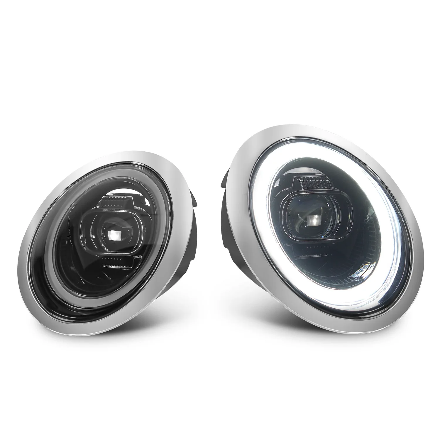 업그레이드 된 헤드 라이트 BMW MINI R50 R52 R53 2001-2007 용 전체 Led 전조등 수정 고품질 전면 조명