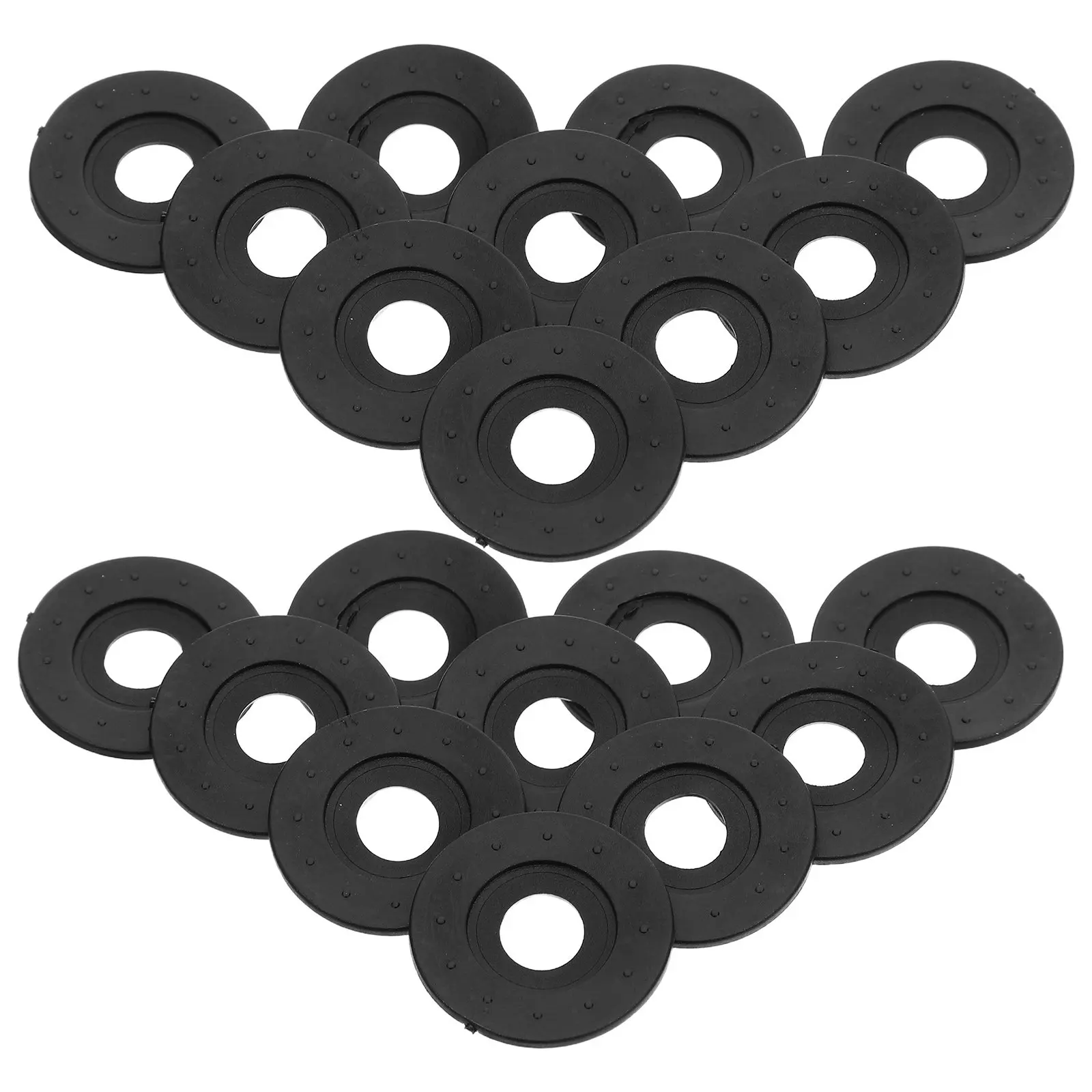 200Pcs Rubber Clock Washers Gaskets for Clock Mechanism Repair DIY Replacement Parts
