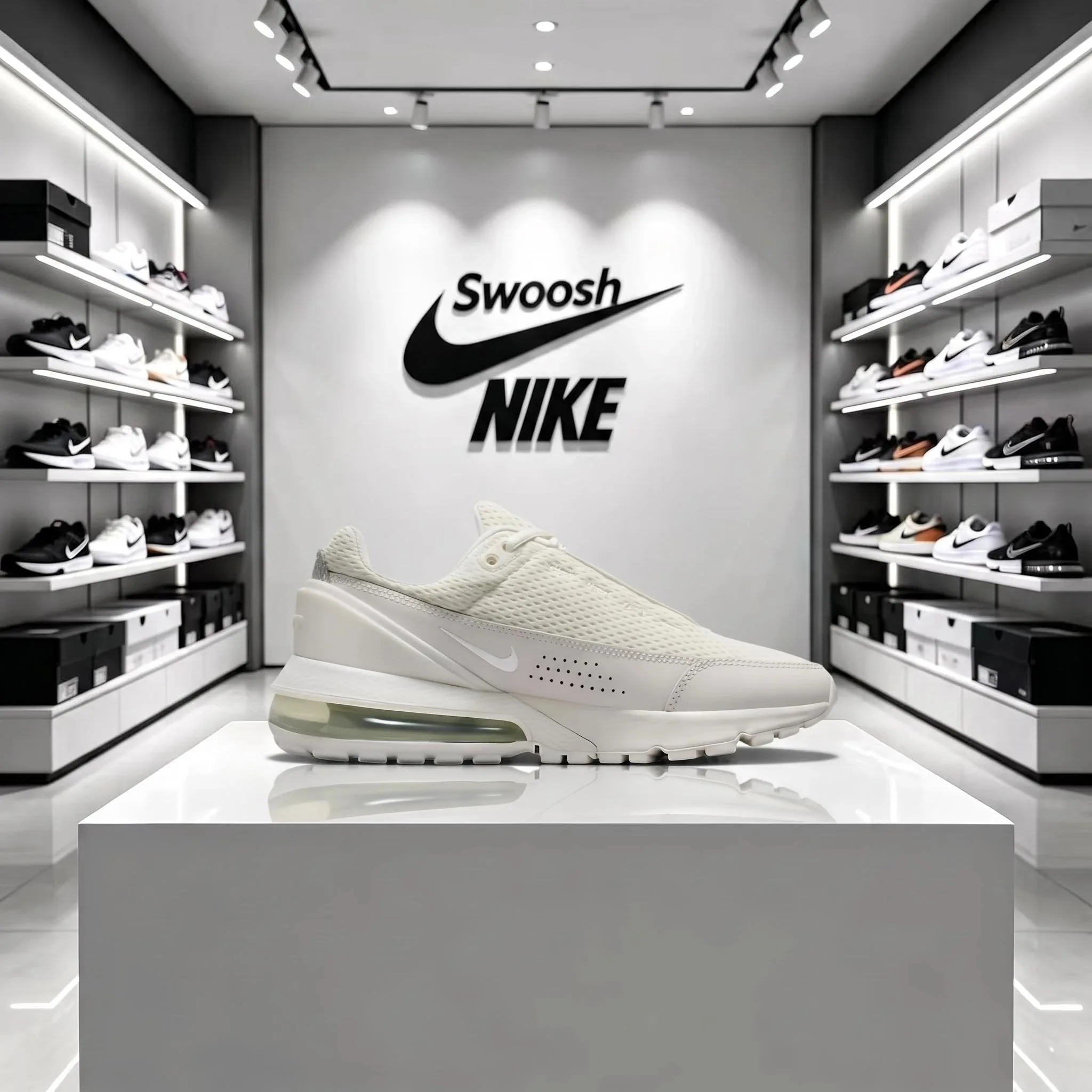 Nike Air Max Pulse Cushioning, Durable, Rebound Low-Top Lifestyle Casual Shoes for Women, Beige FD6409-102