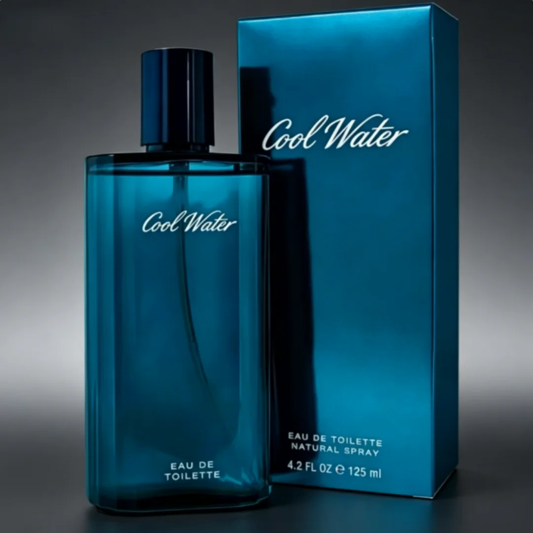 1 Davidoff Cool Water Eau de Toilette, Colonia Aromática para Hombre, Perfumes para Hombres, Regalos para Novios, Perfumes Árabes