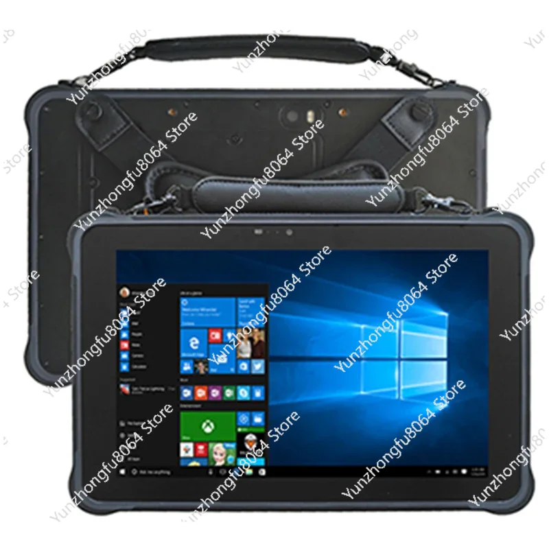 Прочный 10,1-дюймовый планшетный ПК RS232 с Windows 10 Pro Core CPU i5-8200Y 16 ГБ ОЗУ 512 ГБ ПЗУ 4G LTE Промышленный планшет MIL-STD-810