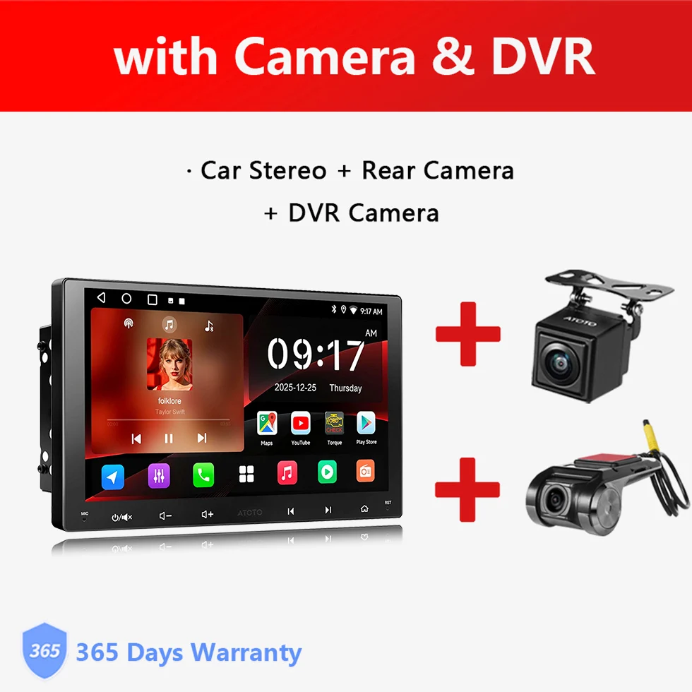 9 inch Android Double Din autoradio met CarPlay, Android Auto, draadloze verbinding, touchscreen, camera, wifi, bluetooth, gps-navigatie, DSP & EQ, hoofdunit, multimediaspeler voor in de auto, A5L
