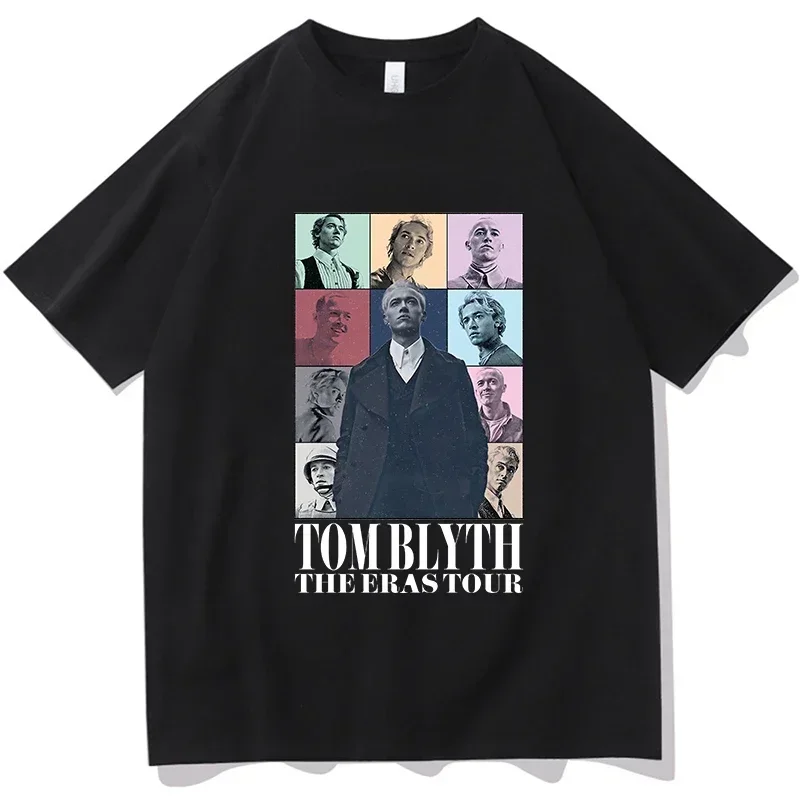 Funny Tom blyth Graphiicc T Shirts Men Women Retro Fashion Cotton Short Sleeve Coriolanus Snow T-shirt Oversized Streetwear Tops