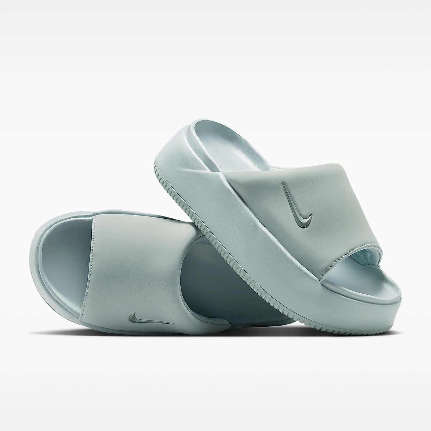 Nike genuine Calm Elevation women's thick soled classic slippers HJ5601-008