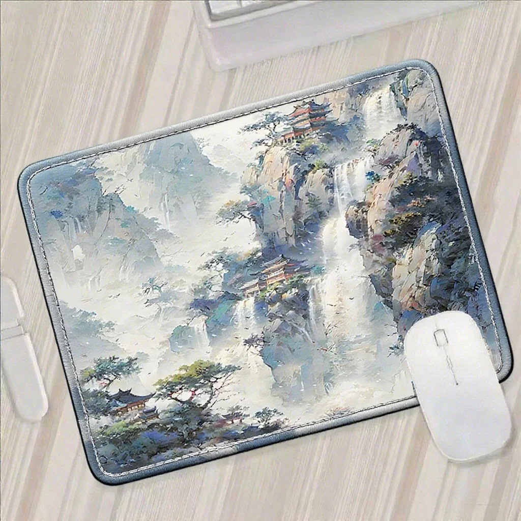 

Compact Anti-Slip Gaming Mouse Pad - Waterproof, Durable & Easy to Clean - Ideal for PC, Laptop & Office Desk