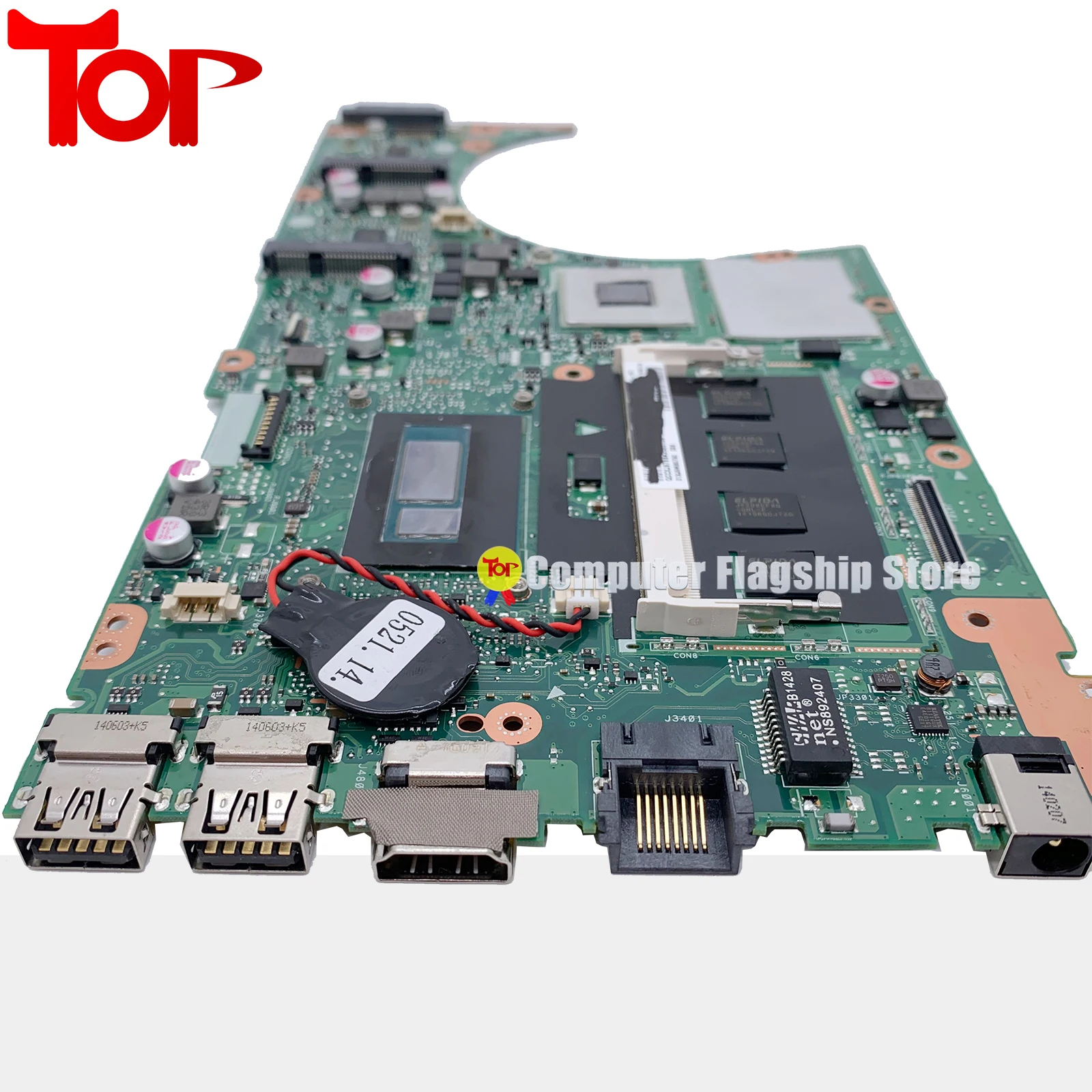 Imagem -05 - Kefu-placa-mãe Portátil para Asus S551l S551ln S551lb S551la V551l R553l K551l Mainboard i3 i5 i7 Cpu Gt740m Gt840m 100 de Trabalho