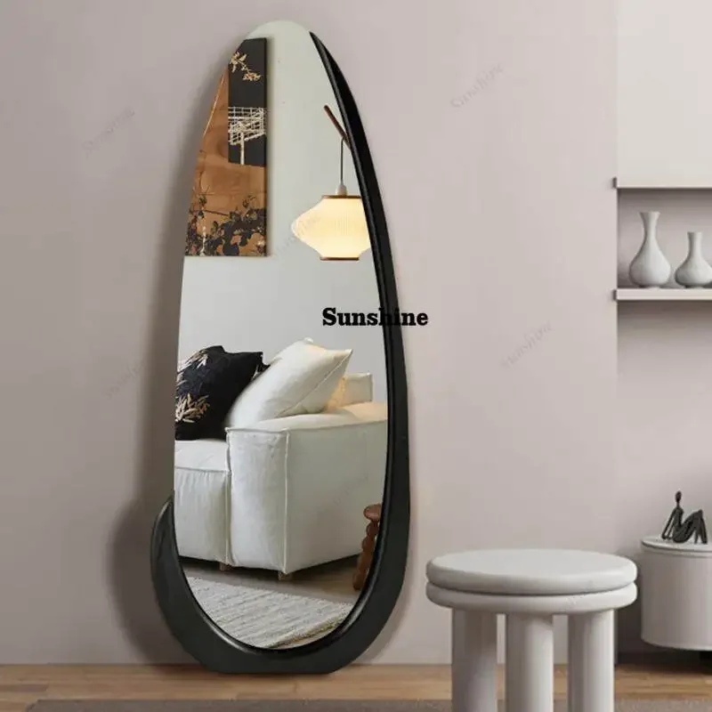 French dressing mirror irregular mirror special-shaped floor mirrorTJ