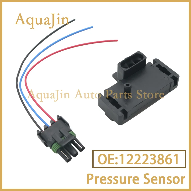 12223861 Датчик давления давления впускного воздуха для Buick Century Cadillac Deville Chevrolet Tahoe GMC Yukon Pontiac Trans