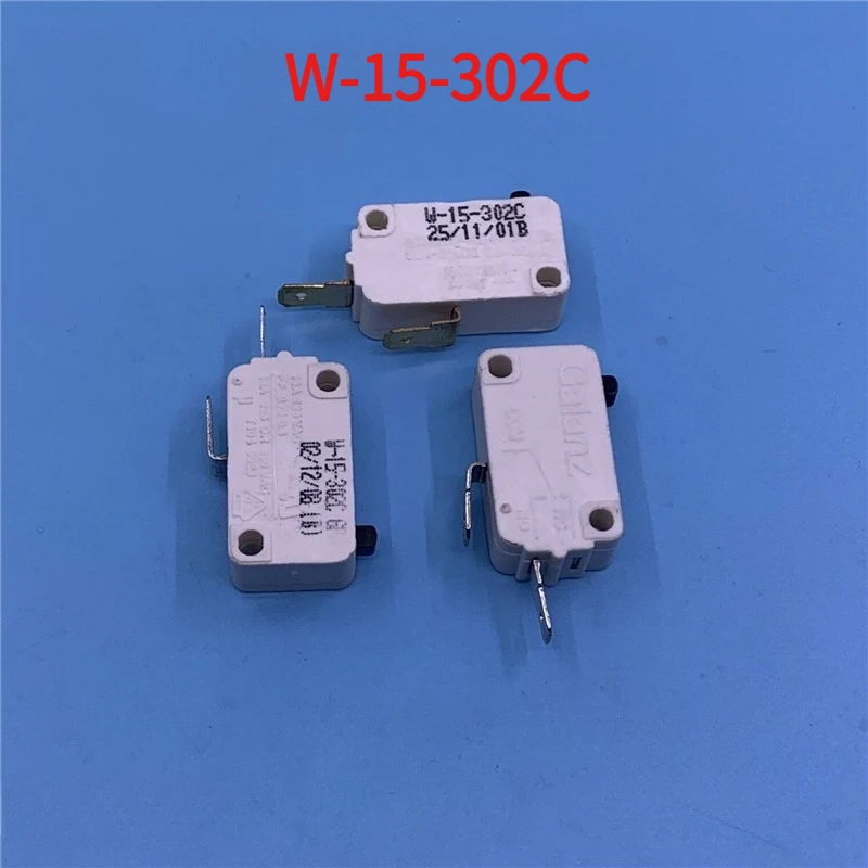 1PCS W-15-302C For Galanz Midea Micro Switch Microswitch Normally Open Switch For Microwave Washing Machine