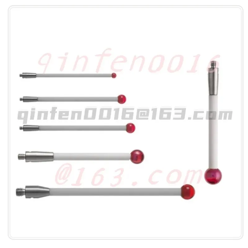 1pc  M2/M3/M4 Stylus Ceramic Stem Ruby ​​spherical CNC Probe Three-coordinate Stylus