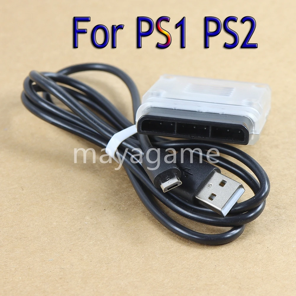 1 комплект Bluetooth-совместимого адаптера с ручкой, аксессуары, контроллер беспроводного преобразователя для игровых консолей PS1/PS2