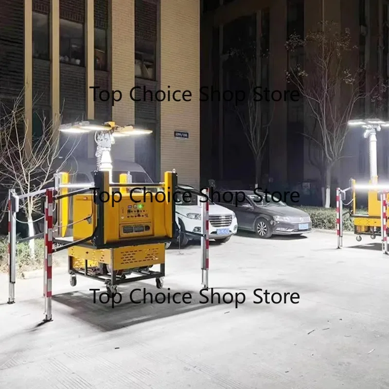 Automatic Loading Unloading Lifting Mobile Working Platform With Power Generation For Pickup Rescue Operation