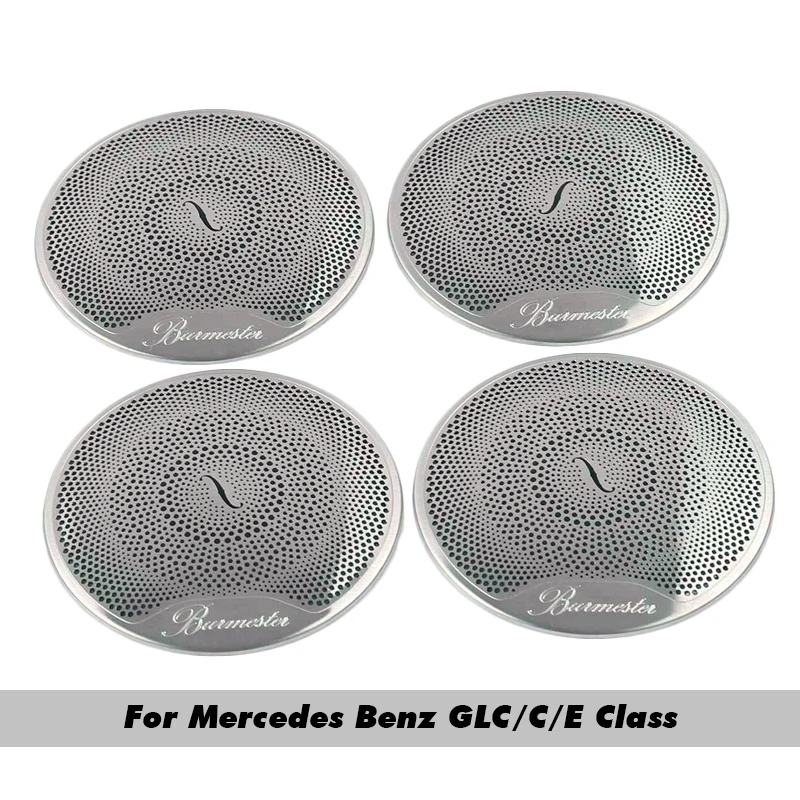Auto Audio Lautsprecher Abdeckung Trim Tür Lautsprecher Abdeckung Trim Auto Zubehör innen für Mercedes Benz E/C/GLC Klasse W213 W205 X253