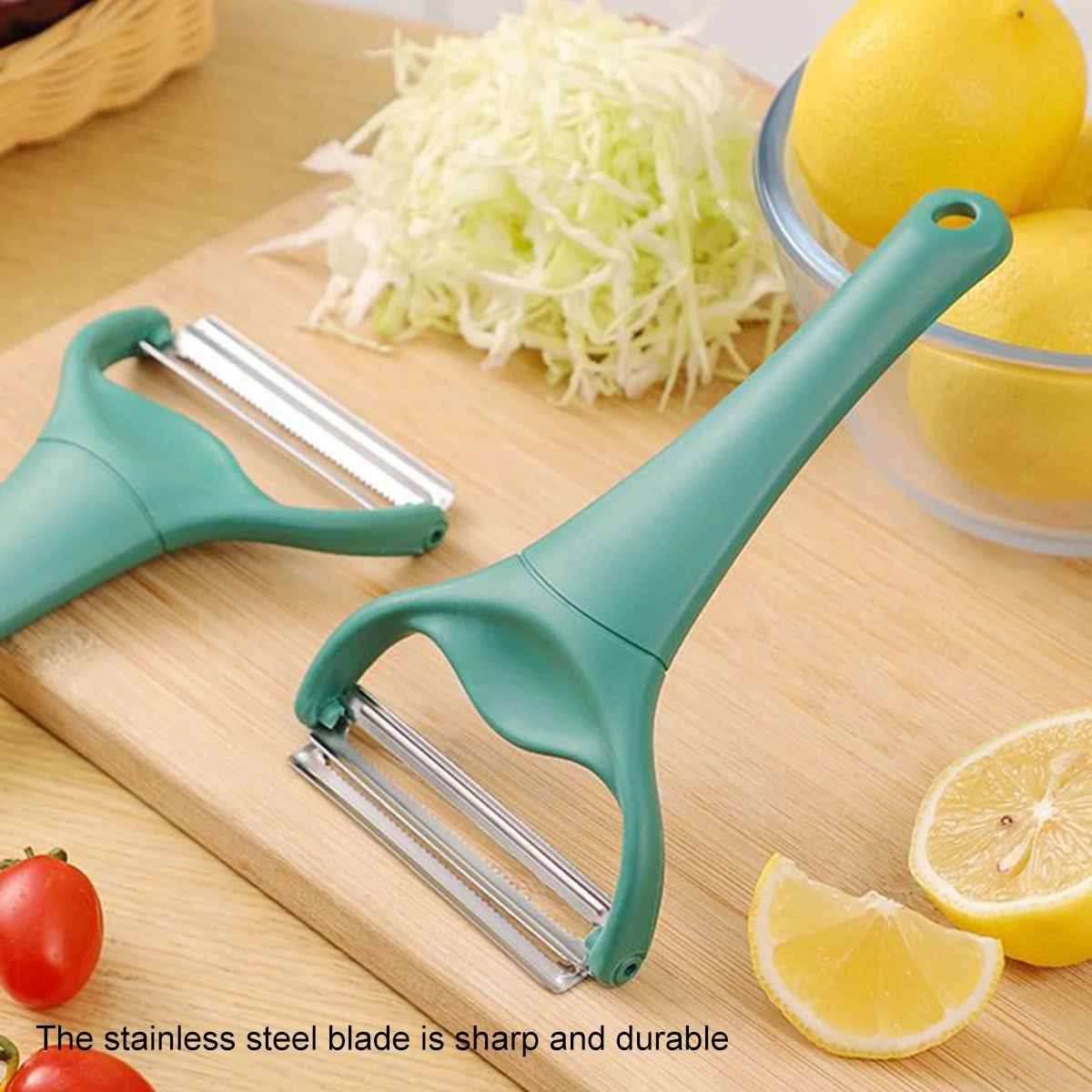 

Peeler Vegetables Fruit Stainless Steel Knife Cabbage Graters Salad Potato Slicer Kitchen Accessories Cooking Tools