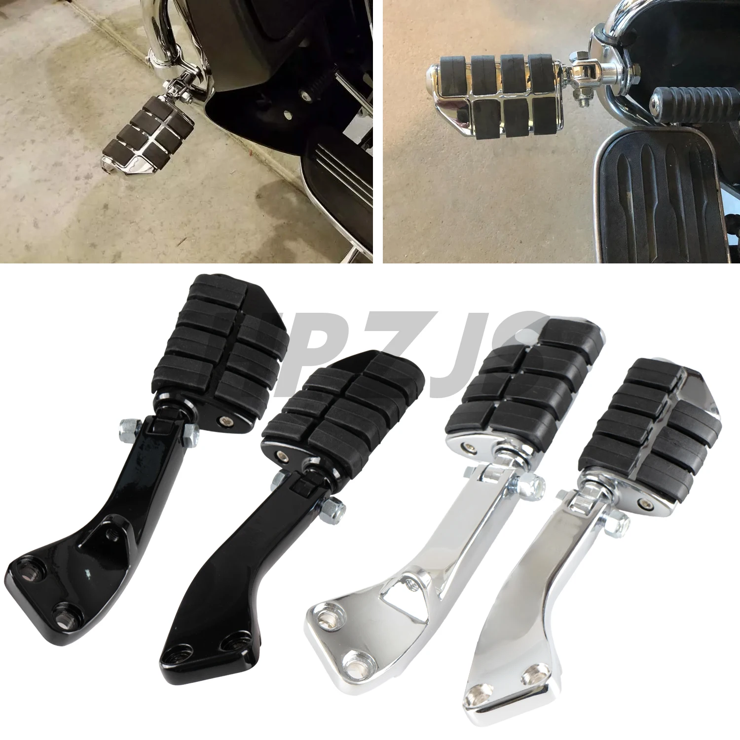 

Motorcycle Rear Passenger Foot Peg Mount Bracket For Harley Dyna Fat Bob Low Rider Super Glide Wide Glide Switchback 2006-2017