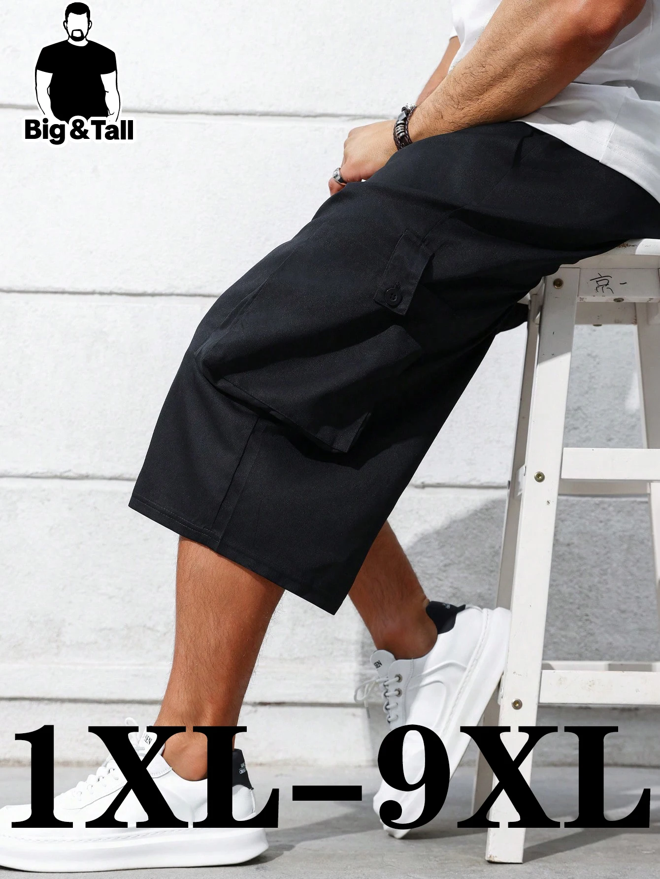 

Мужские повседневные модные рабочие шорты больших размеров для ежедневных прогулок, идеальный подарок для парня