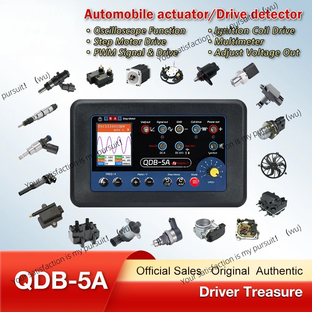 

QDB-5A 3A4A Driven Oscilloscope Multimeter Stepping Motor Ignition Coil PWM Signal Driven Tester