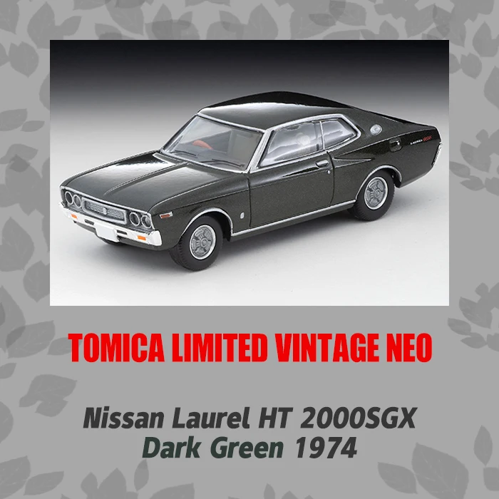 1/64 Tomytec TOMY TLV N271a Nissan Laurel HT 2000SGX 74 DieCast Model Car Collection Limited Edition Hobby Toys