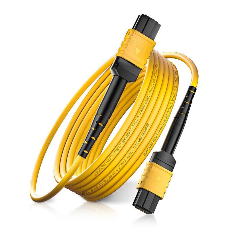 

Оптоволоконный патч-корд ROVLL MPO-MPO 8/12-жильный, одномодовый, LSZH, тип B, поляризованный, для центров обработки данных