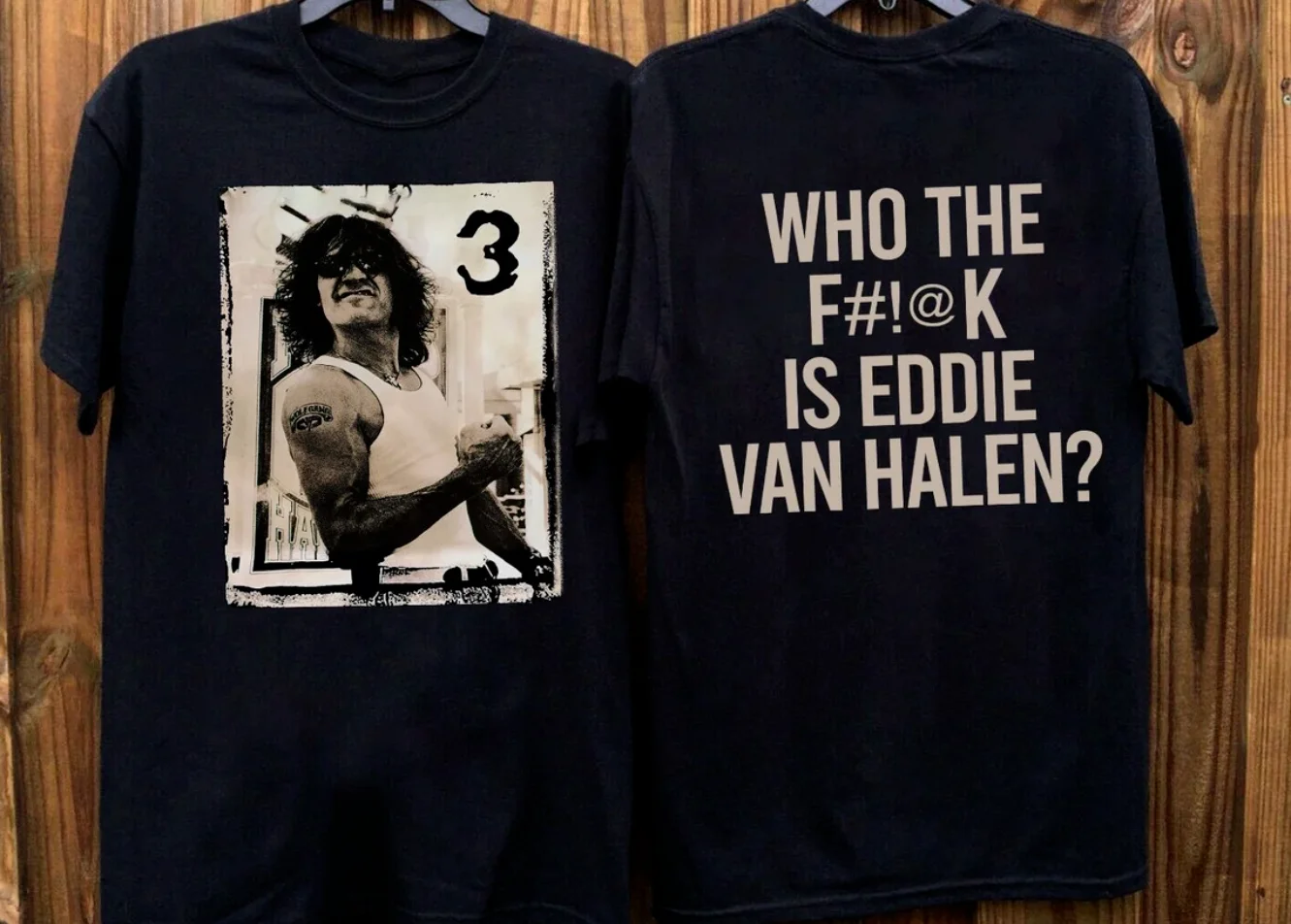 Halen Van Eddie 1998 Concert Black Tour Music Band Vtg Rock S-3XL