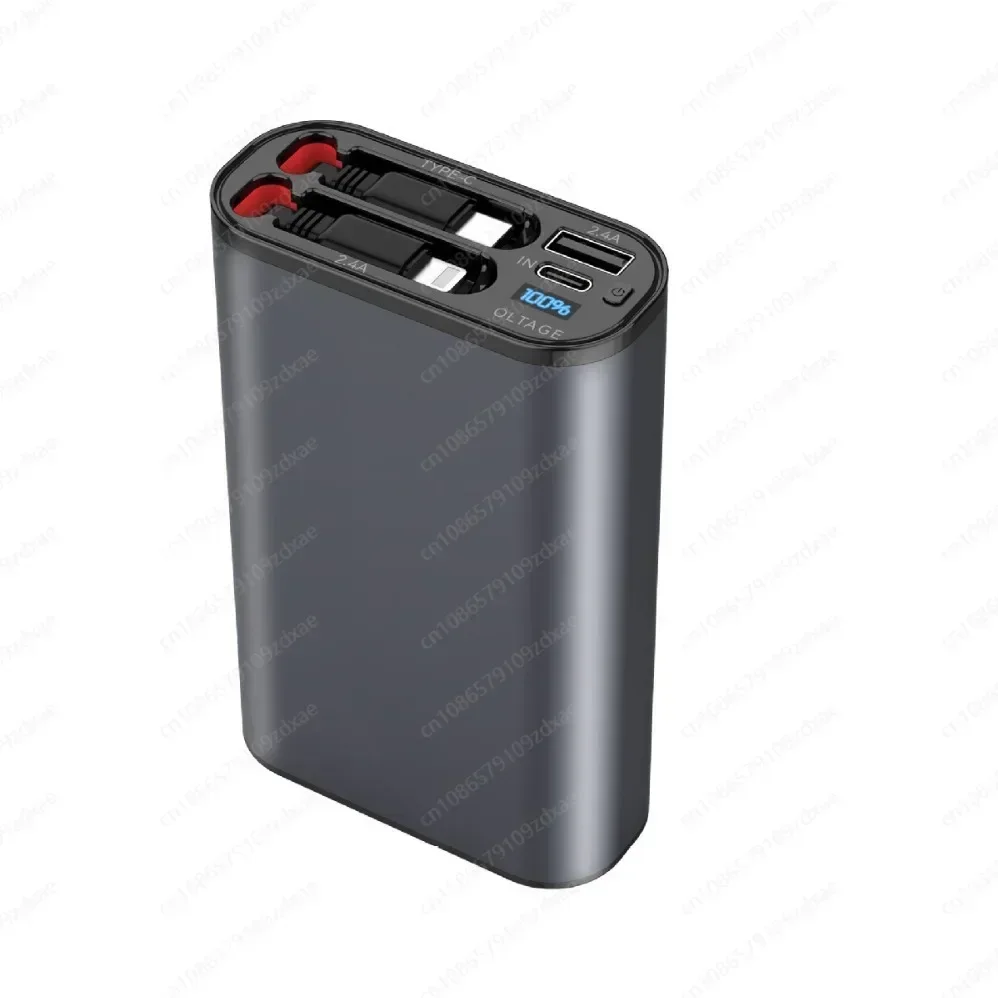 Super fast charging power bank 10000 mAh portable mobile power supply, large amount suitable for Apple 15 Xiaomi oppo